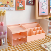 DIY Kawaii Desk Organiser with Stickers - Tinyminymo