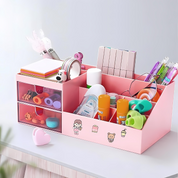 DIY Kawaii Desk Organiser with Stickers - Tinyminymo