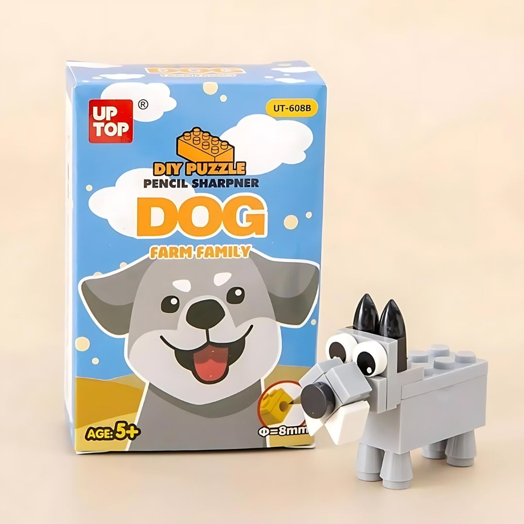 DIY Pet Puzzle Pencil Sharpener - TInyminymo