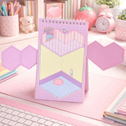 Inside Sheet in the Sticker Book to create Room Scenes - Tinyminymo