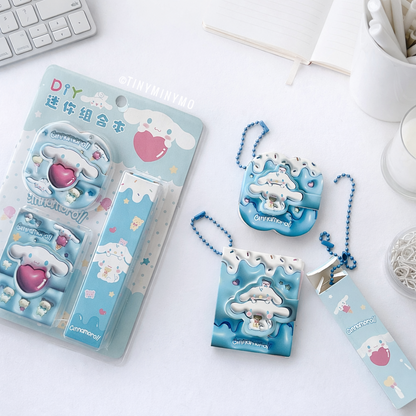 DIY Cinnamoroll Pocket Diary Keychain - Tinyminymo
