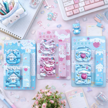 Three Cinnamoroll Pocket Diary Keychain - Tinyminymo