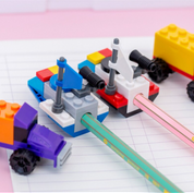 DIY Truck Puzzle Pencil Sharpener - Tinyminymo