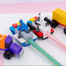 Load image into Gallery viewer, DIY Truck Puzzle Pencil Sharpener - Tinyminymo
