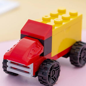 DIY Truck Puzzle Pencil Sharpener - Tinyminymo