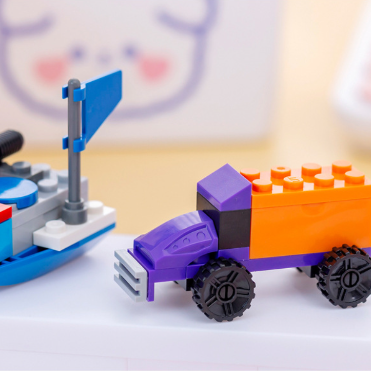 DIY Truck Puzzle Pencil Sharpener - Tinyminymo
