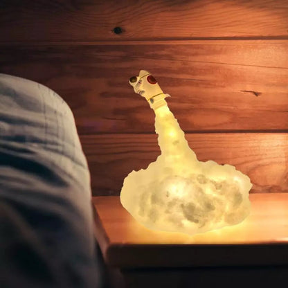 DIY Astro Rocket Lamp - Tinyminymo