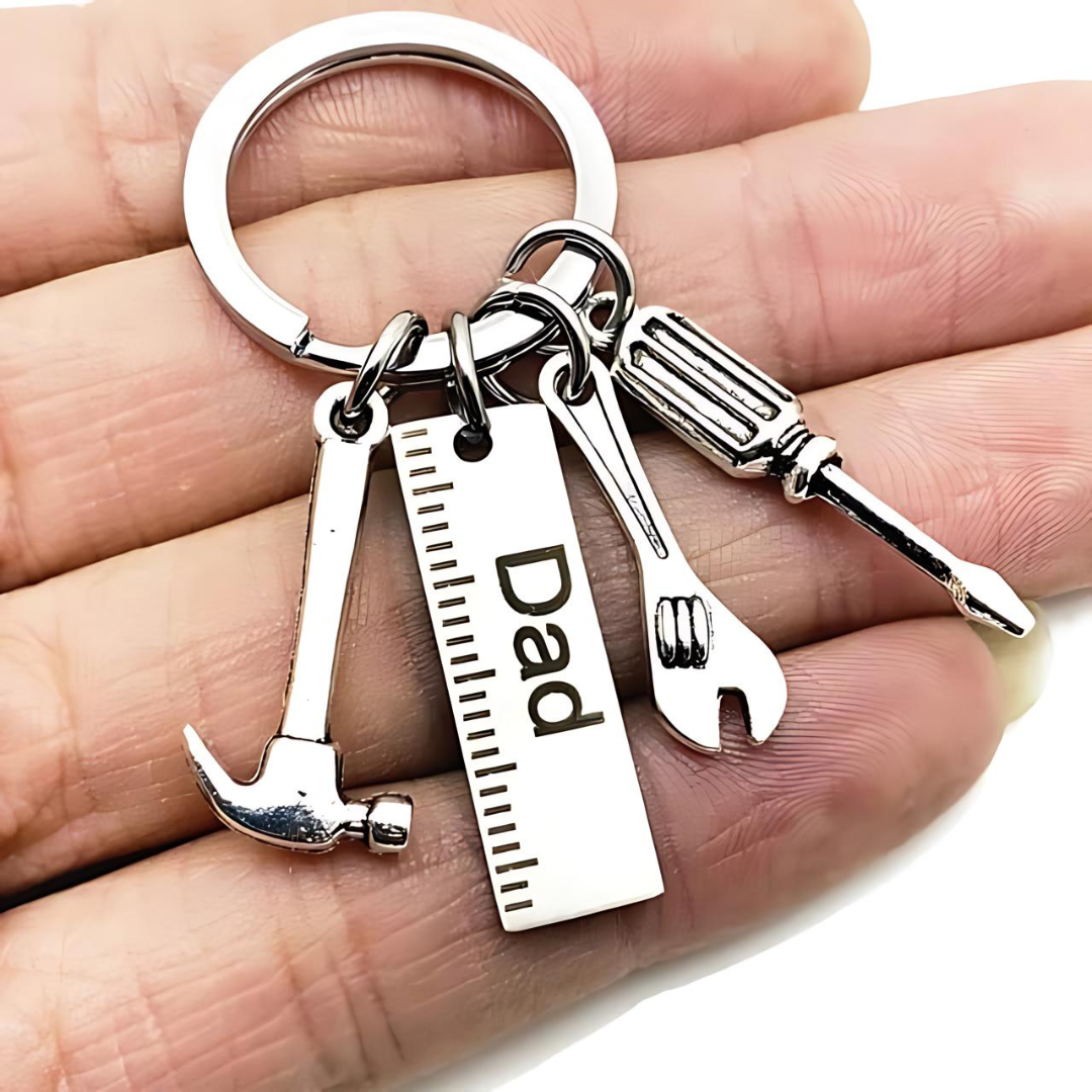 Dad Tools 3D Keychain - Tinyminymo