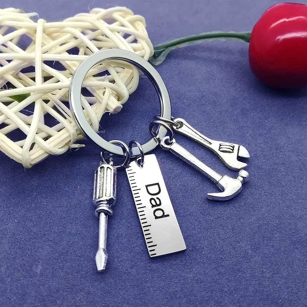 Dad Tools 3D Keychain - Tinyminymo