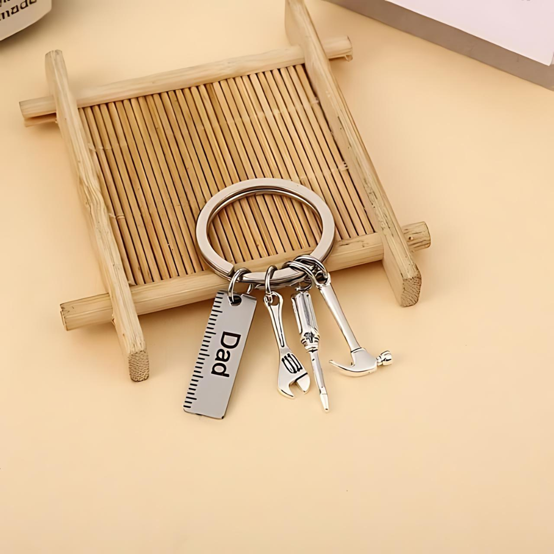 Dad Tools 3D Keychain - Tinyminymo