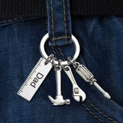 Dad Tools 3D Keychain - Tinyminymo