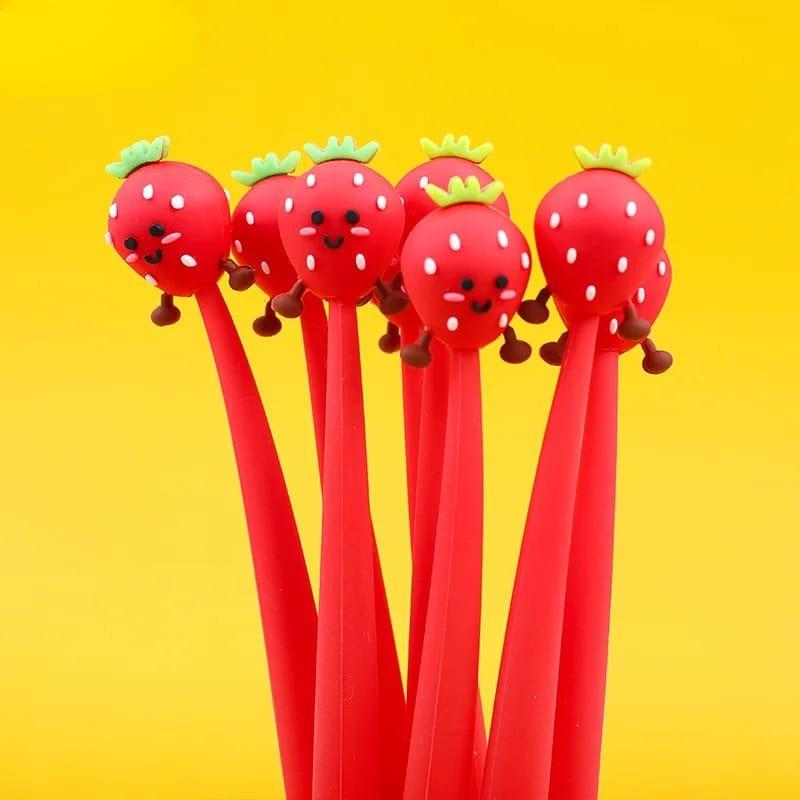 Dancing Fruit Silicone Gel Pen - Tinyminymo