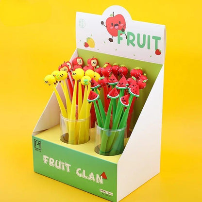 Dancing Fruit Silicone Gel Pen - Tinyminymo