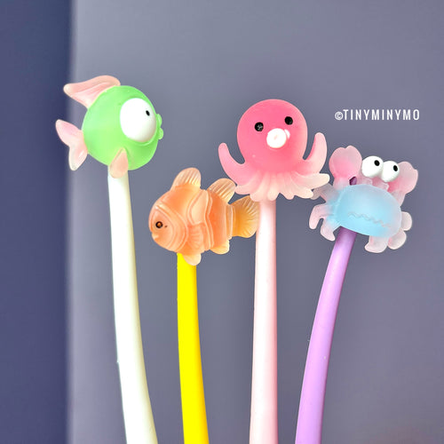 Dancing Sea World Gel Pen -  Tinyminymo