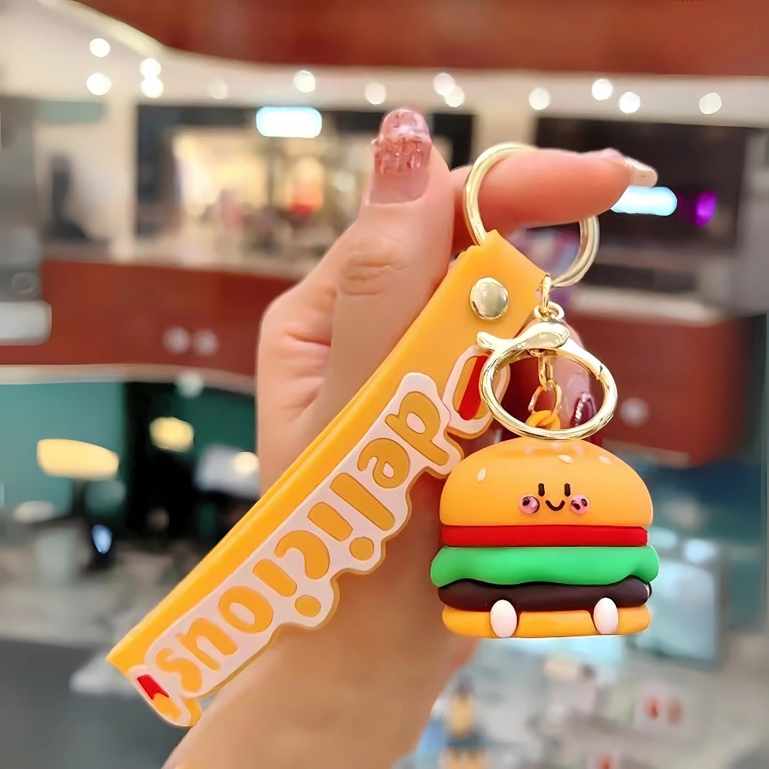 Delicious Foodie 3D Keychain - Tinyminymo