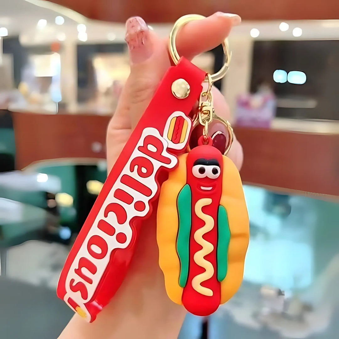 Delicious Foodie 3D Keychain - Tinyminymo