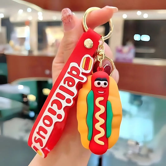 Delicious Foodie 3D Keychain - Tinyminymo
