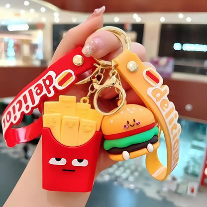 Delicious Foodie 3D Keychain - Tinyminymo