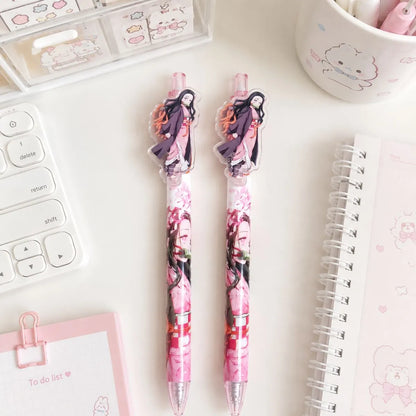 Two Pens with Nezuko Design - Tinyminymo