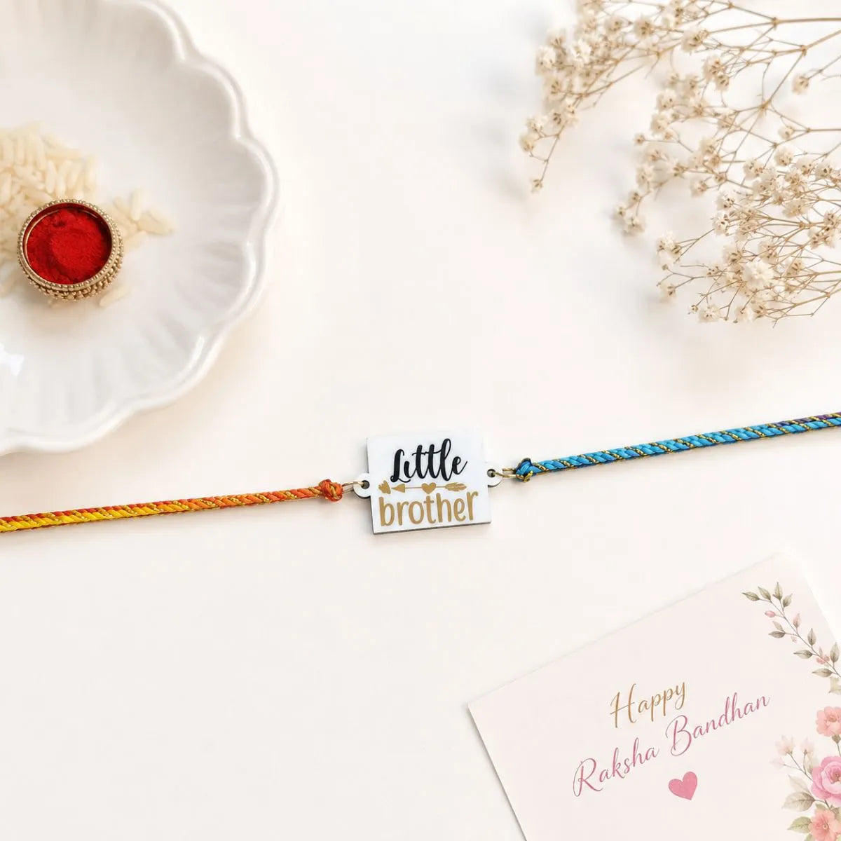 Little Brother Designer Rakhi - Tinyminymo