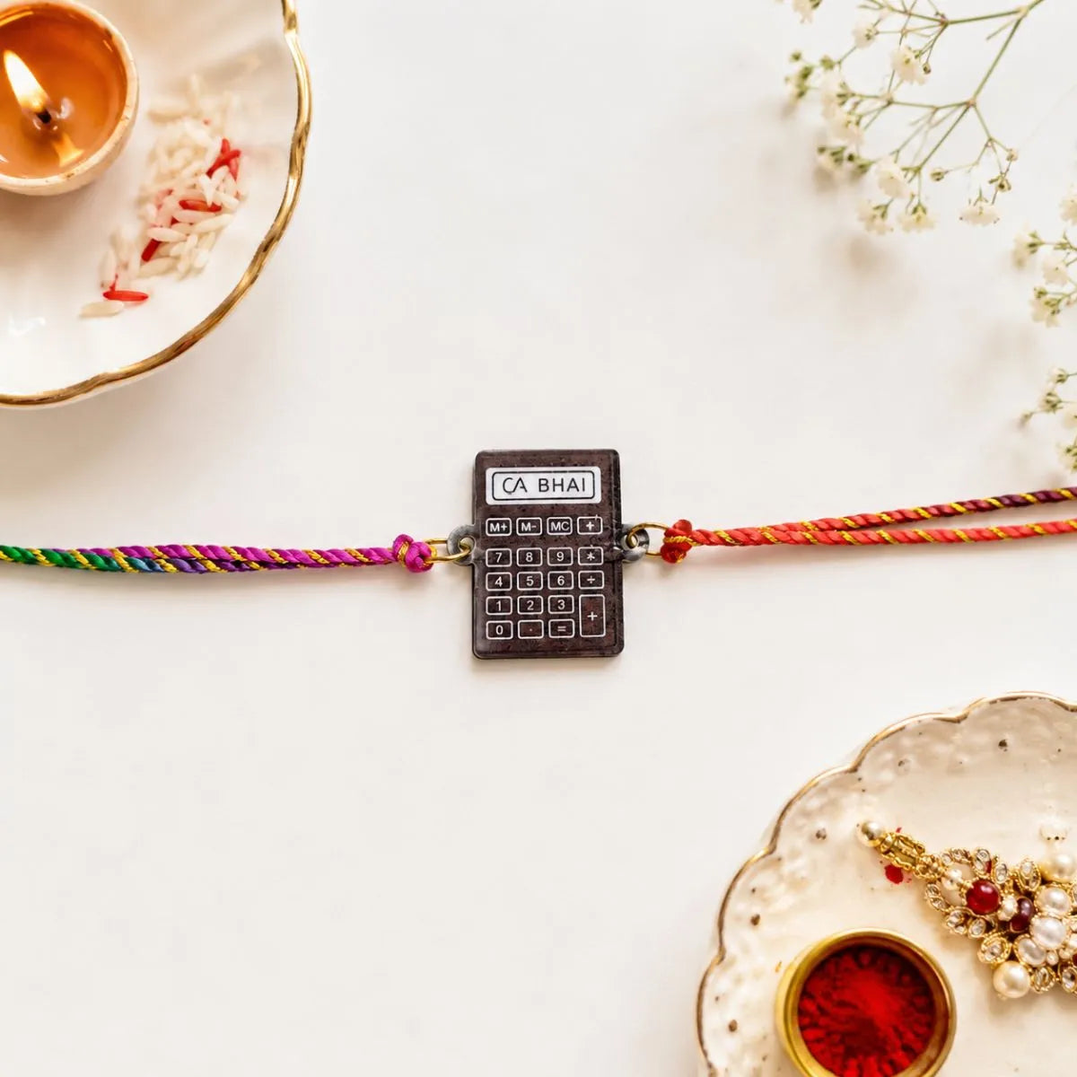 CA Bhai Designer Rakhi - Tinyminymo