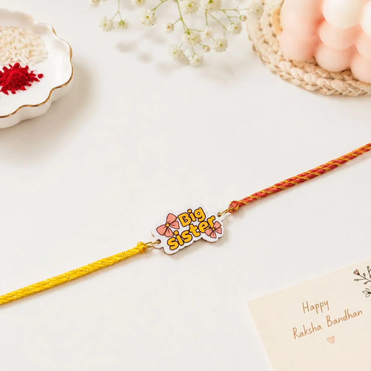 Big Sister Designer Rakhi - Tinyminymo