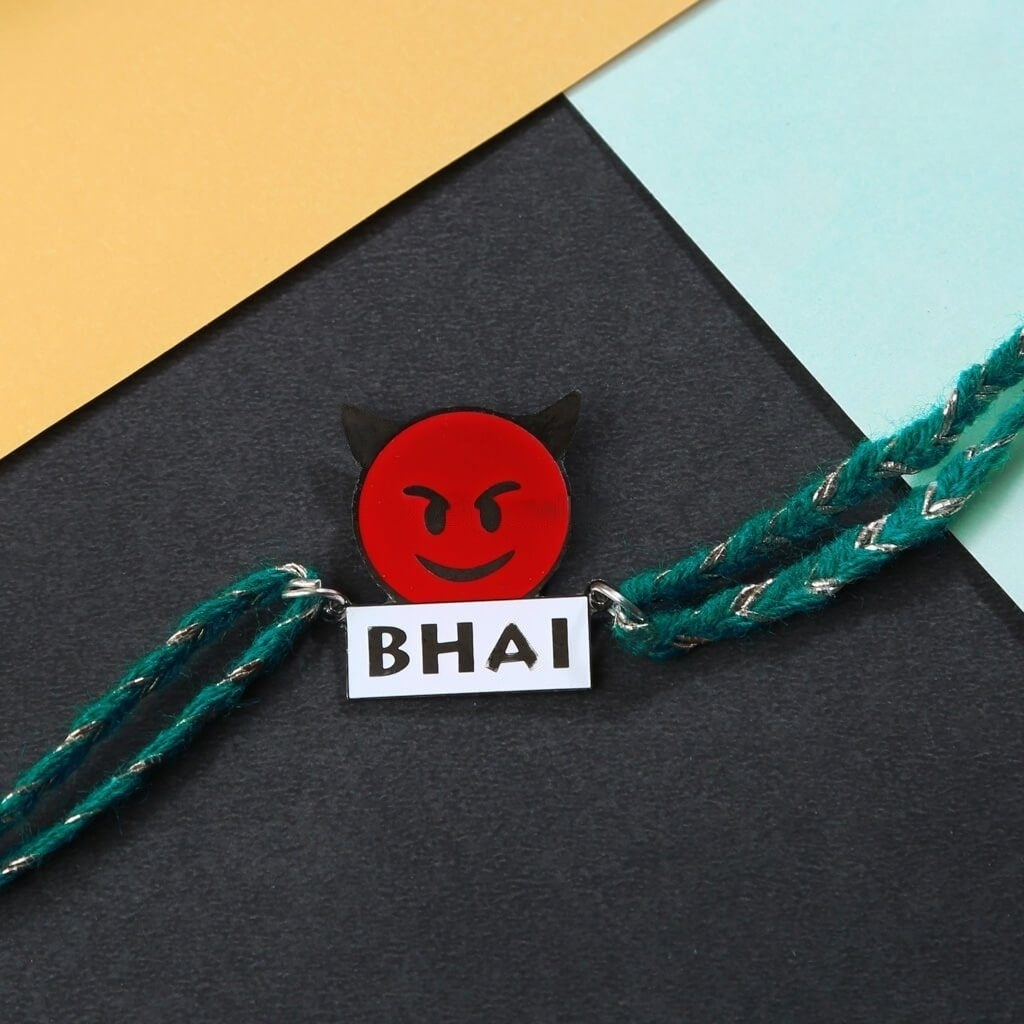 Devil Bhai Metal Rakhi - Tinyminymo