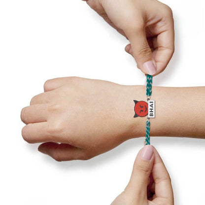 Devil Bhai Metal Rakhi - Tinyminymo
