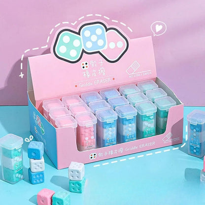 Dice Eraser - Set of 3 - Tinyminymo