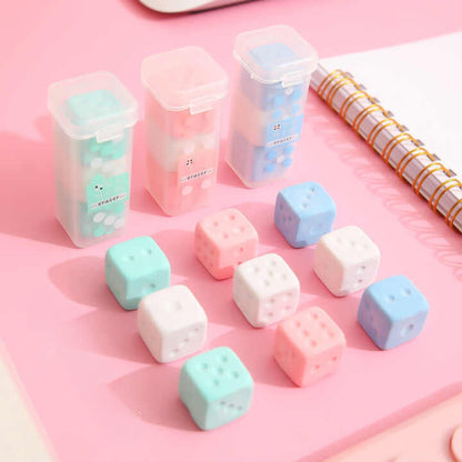 Dice Eraser - Set of 3 - Tinyminymo