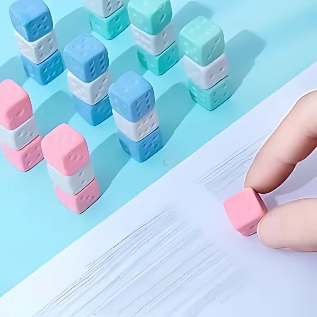 Dice Eraser - Set of 3 - Tinyminymo