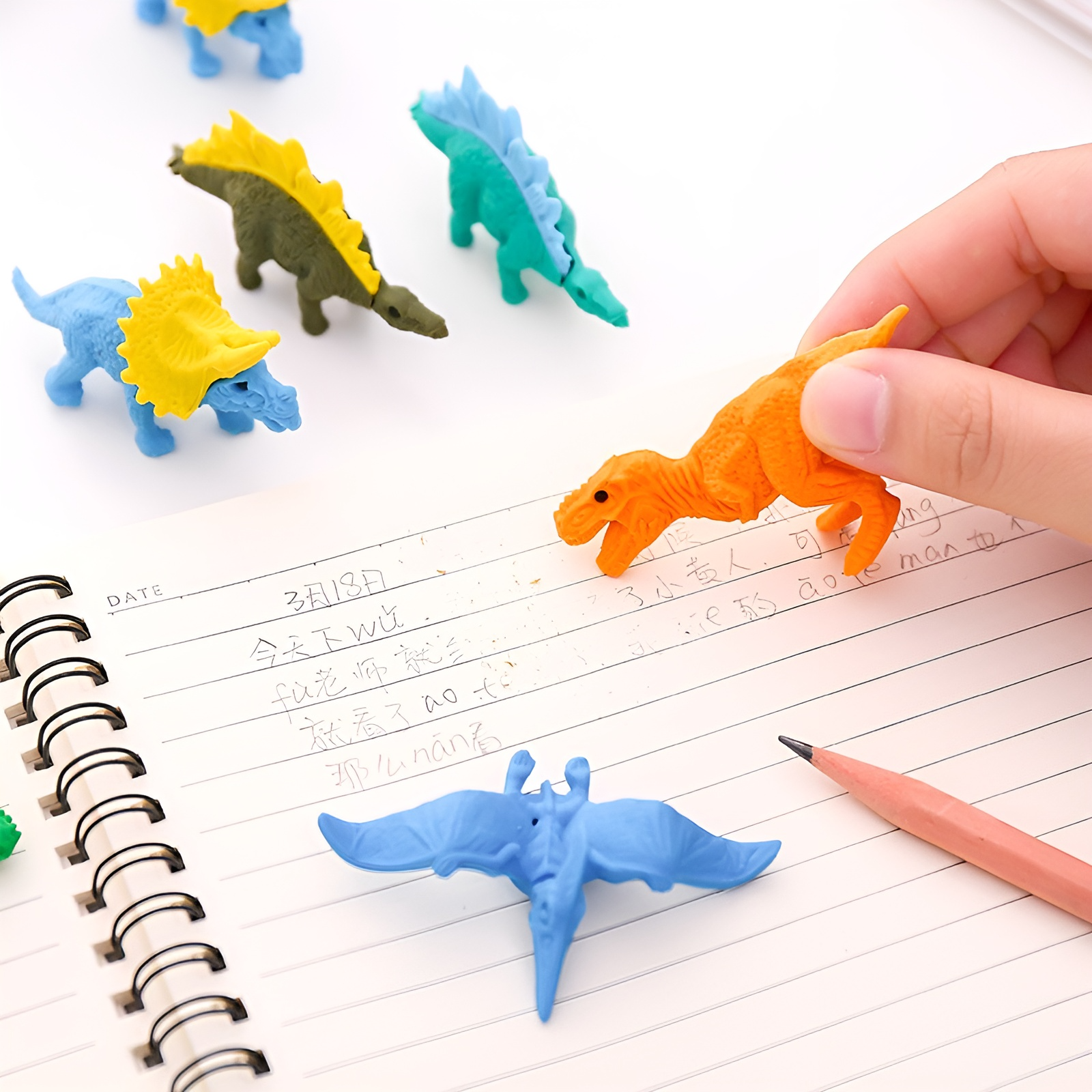Dinosaur Eraser - Set of 5 - Tinyminymo