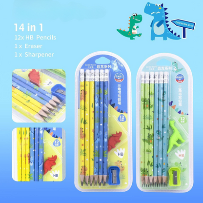 Dinosaur Stationery Set - Tinyminymo