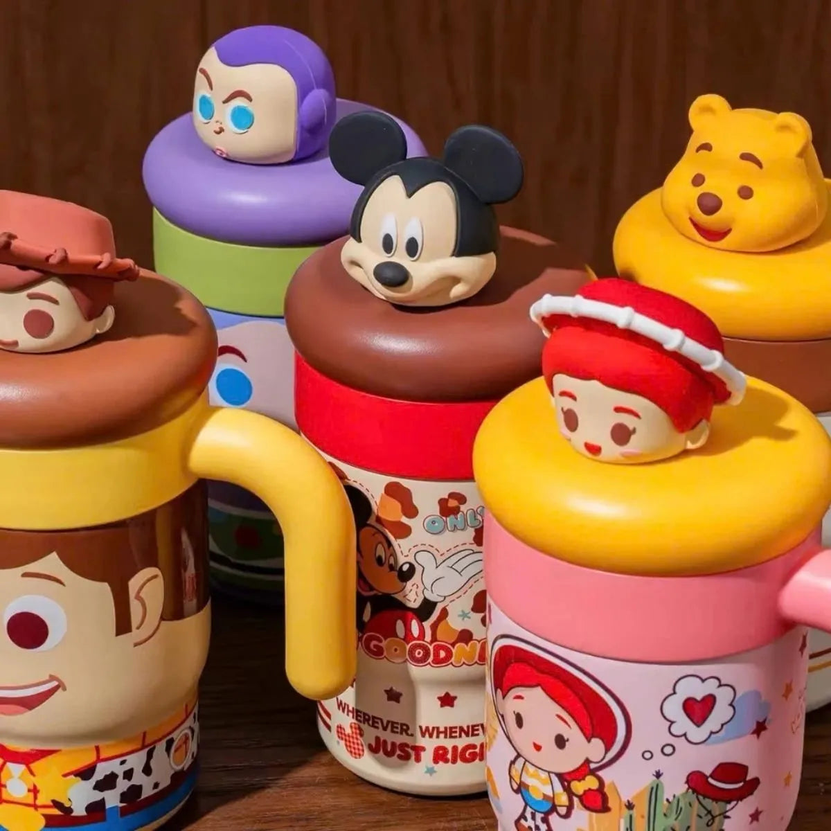 Five Disney Character Sipper Designs - Tinyminymo