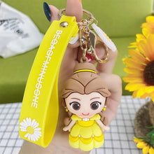 Load image into Gallery viewer, Disney Princess 3D Keychain - Tinyminymo
