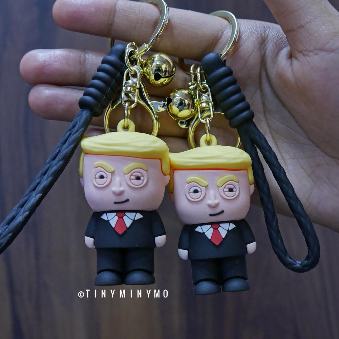 Donald Trump 3D Keychain - Tinyminymo