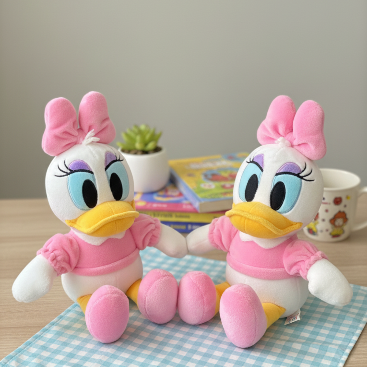 Two Daisy Duck Soft Toys - Tinyminymo
