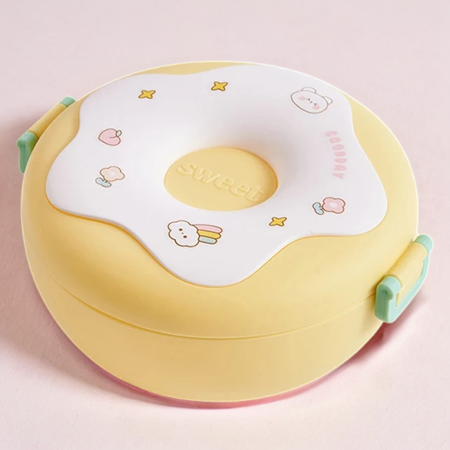 Donut Shaped Kids Lunch Box - Tinyminymo