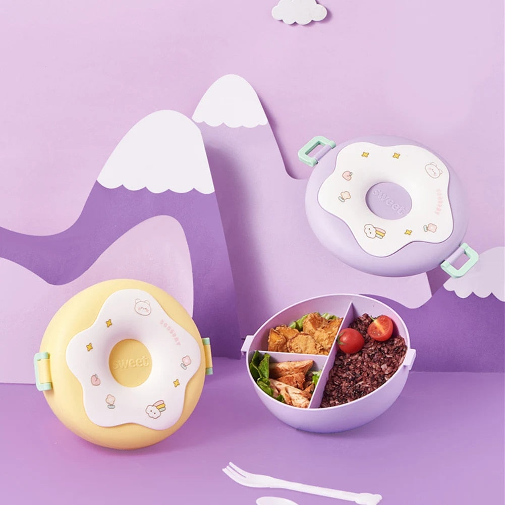 Donut Shaped Kids Lunch Box - Tinyminymo