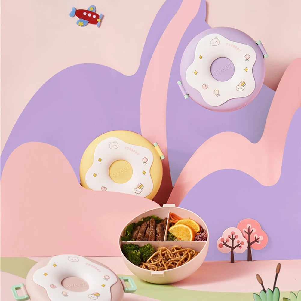 Donut Shaped Kids Lunch Box - Tinyminymo