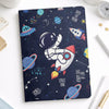 Doodle Cover Notebook - Space Rocket