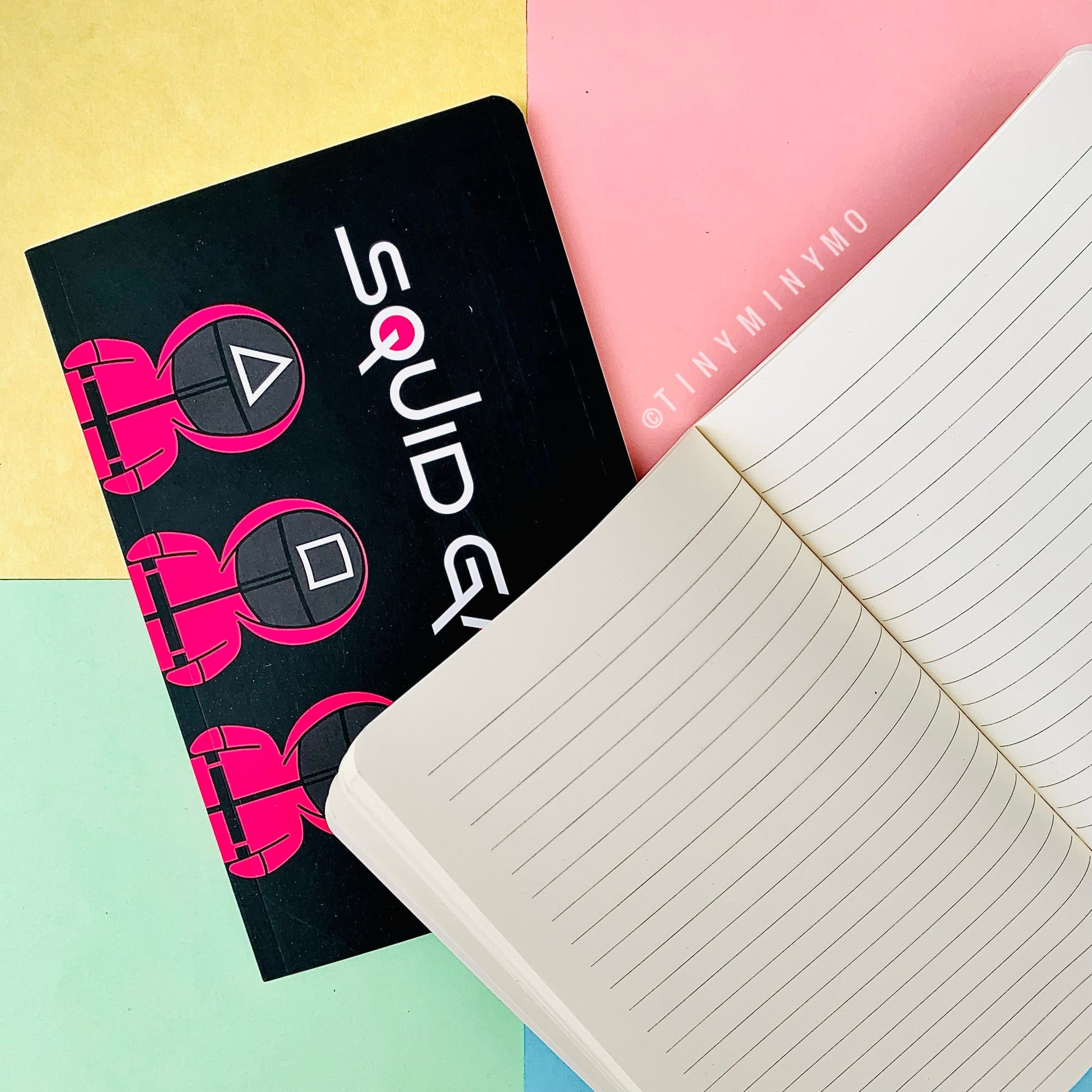 Doodle Cover Notebook - Squid Game - Tinyminymo