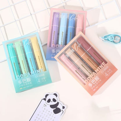 Dopamine Color Highlighter Set - Tinyminymo