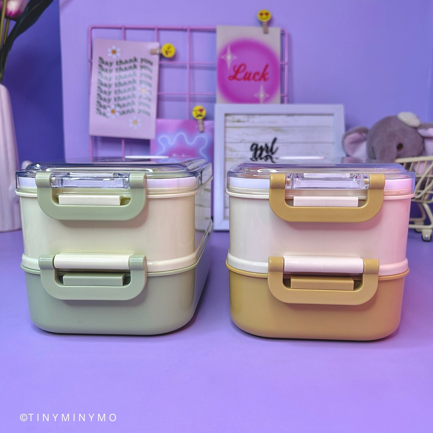 Double Layer Lunch Box - Tinyminymo