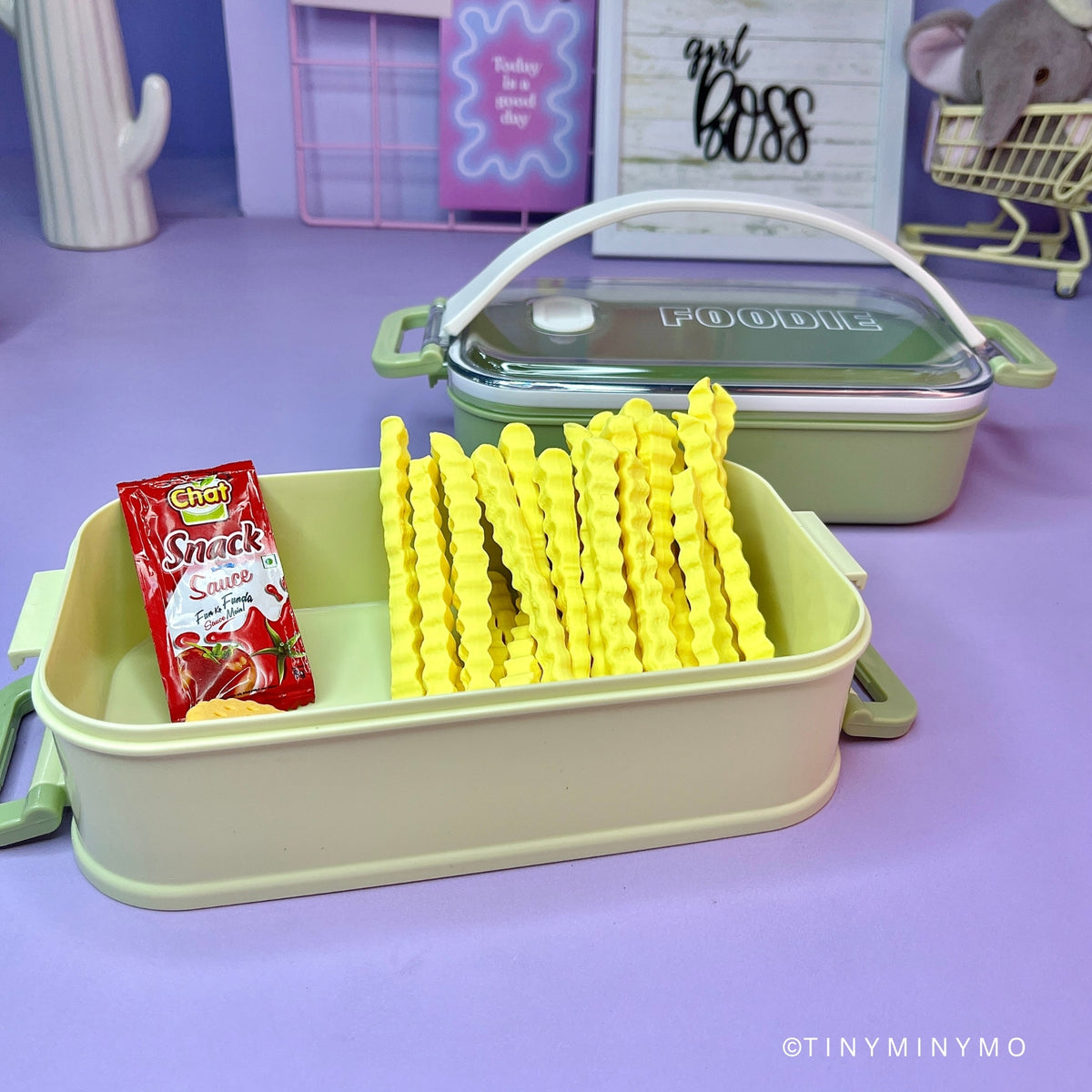 Double Layer Lunch Box - Tinyminymo