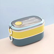 Load image into Gallery viewer, Double Layer SUS Lunch Box - Tinyminymo
