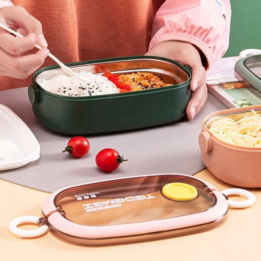 Double Layer SUS Lunch Box - Tinyminymo