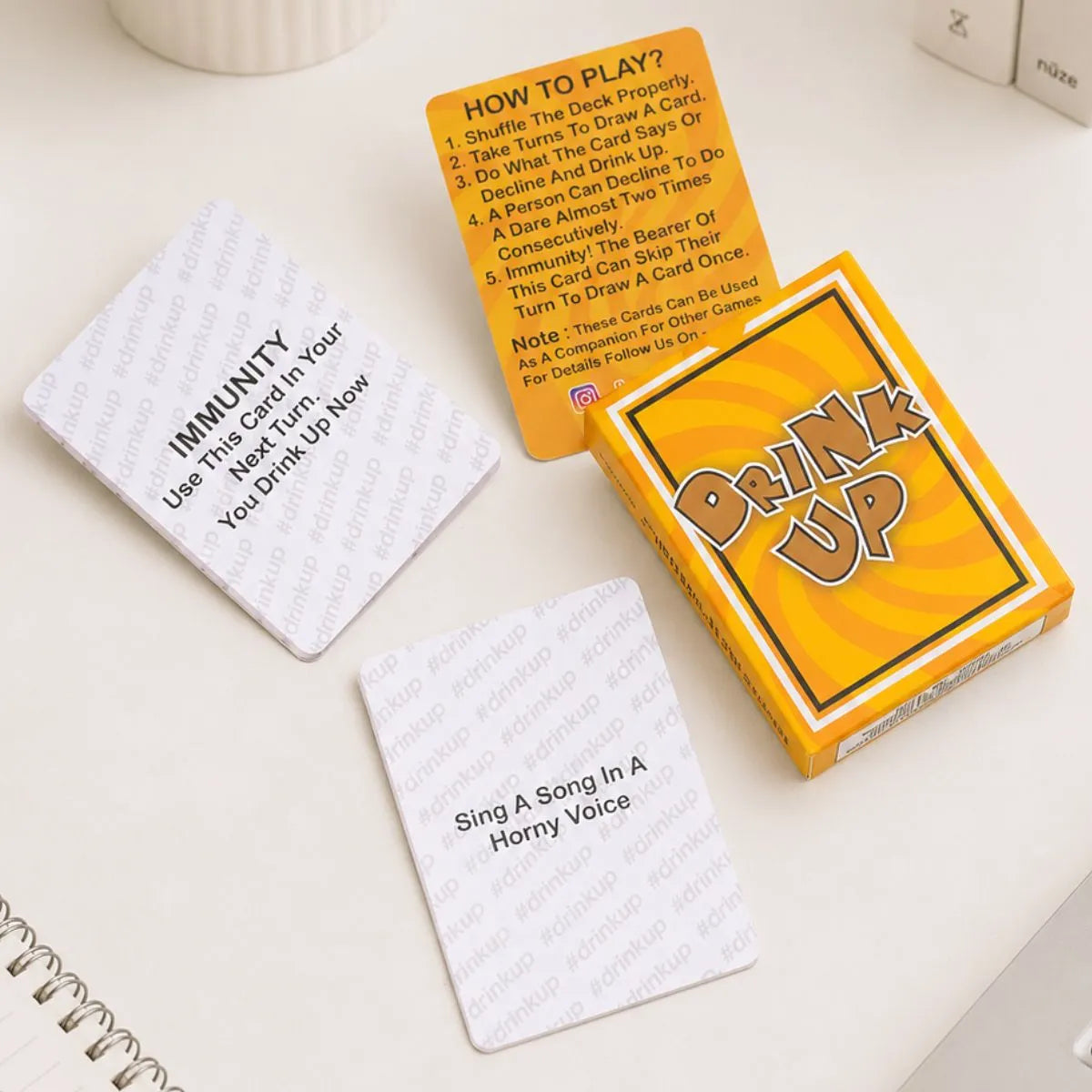 Drink Up Playing Cards - Tinyminymo