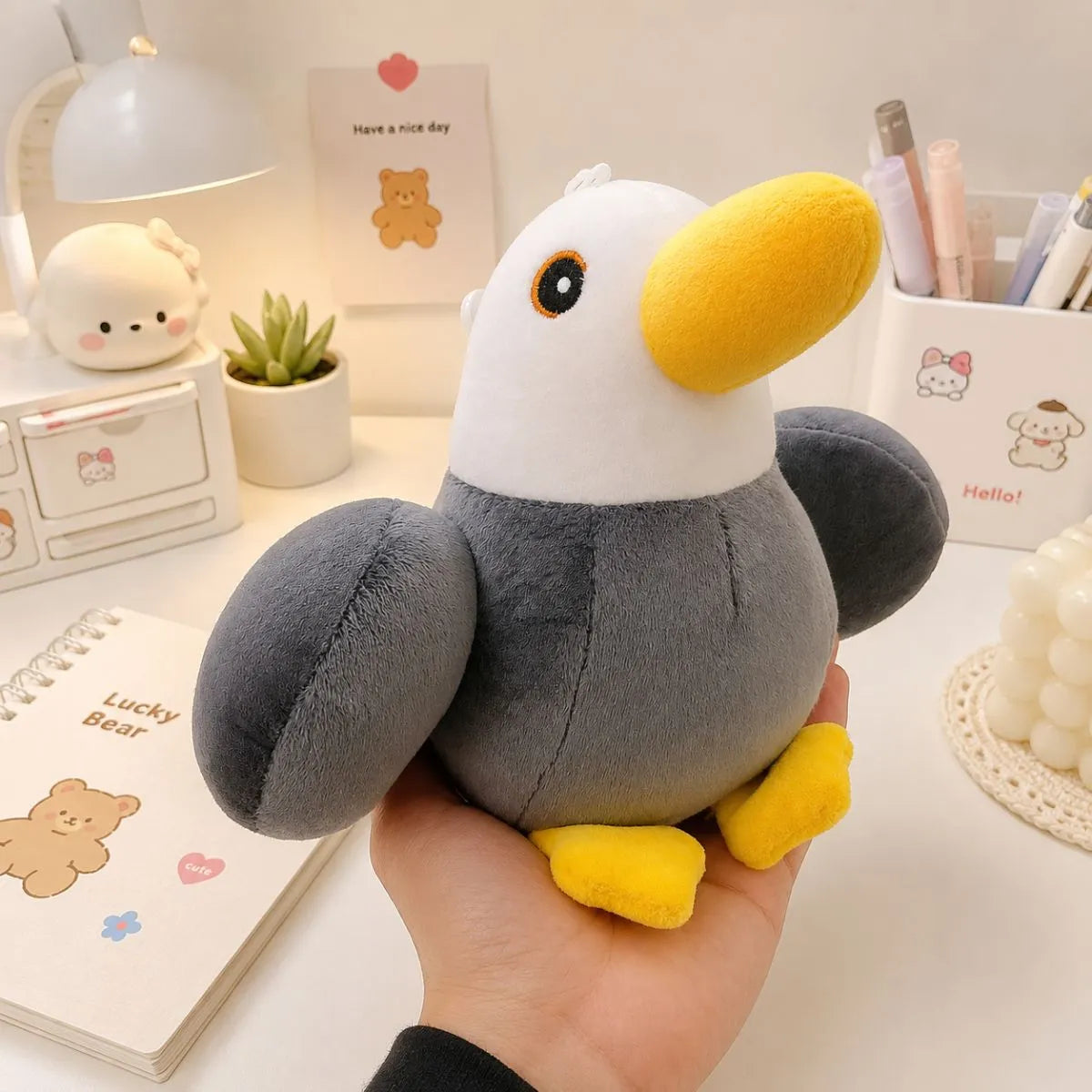 Grey Eagle Soft Toy - Tinyminymo