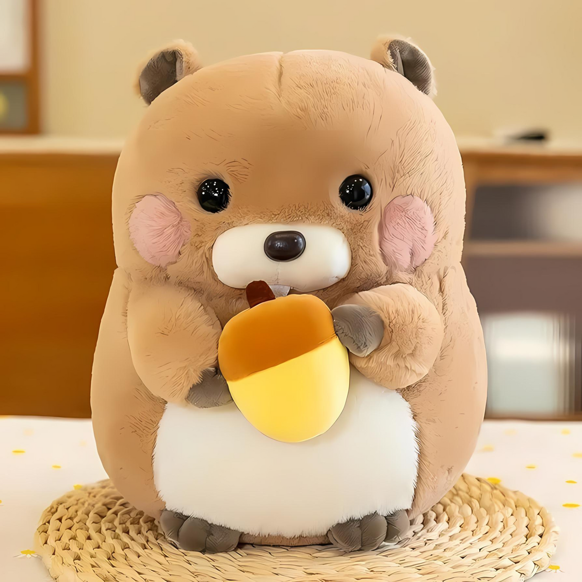 Eating Hamster Soft Toy - Tinyminymo